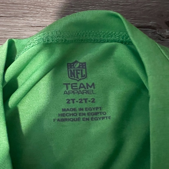 NFL Seattle Seahawks Kids Green Tee - Picture 2 of 3